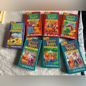 Winnie The Pooh VHS Collection 🍯